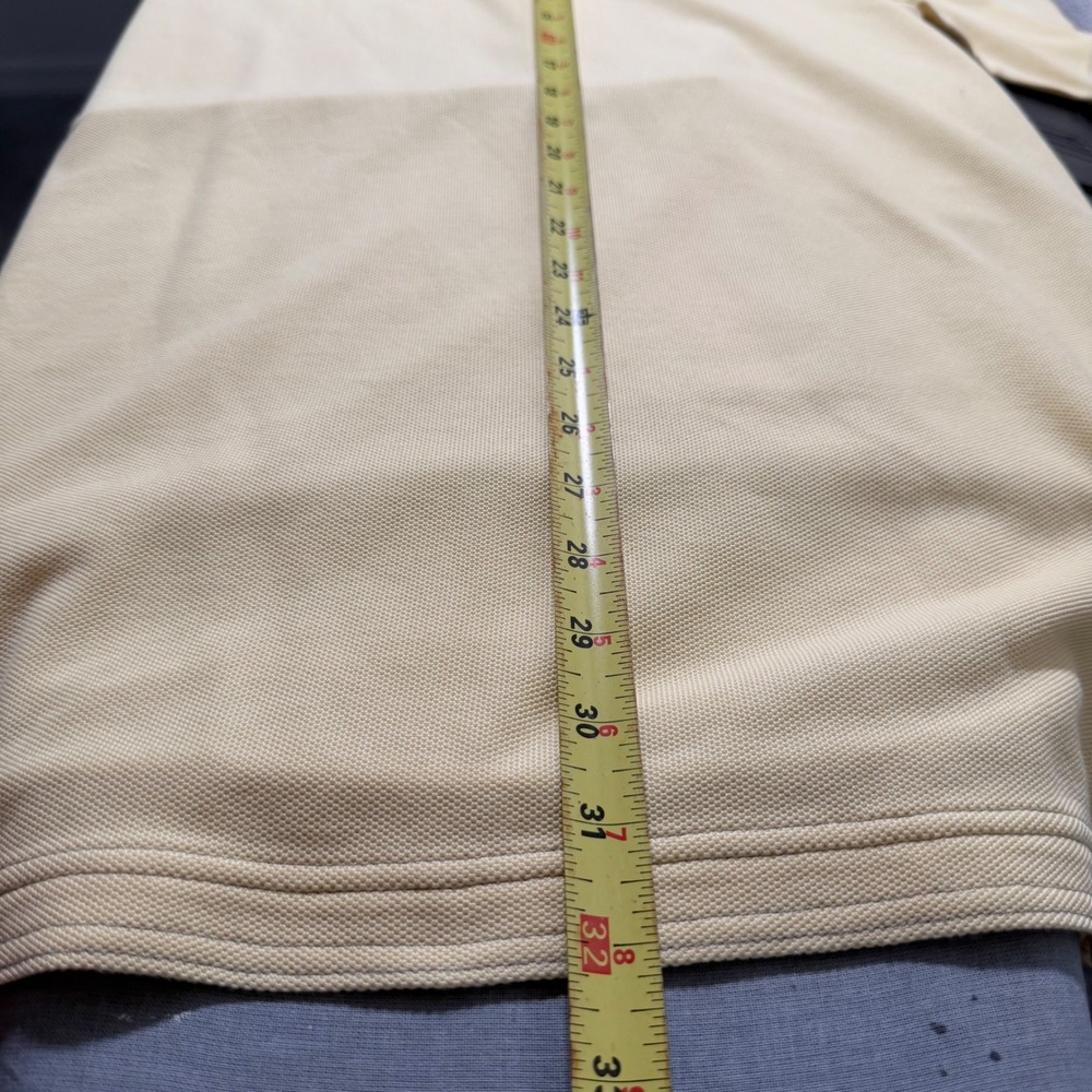 Tommy Bahama Polo Shirt Mens 3XL Yellow Excellent Supima Cotton Marlin Logo - Picture 8 of 12